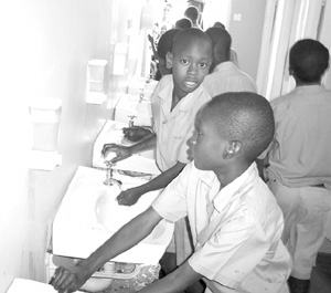 Stubbs Primary gets new bathroom