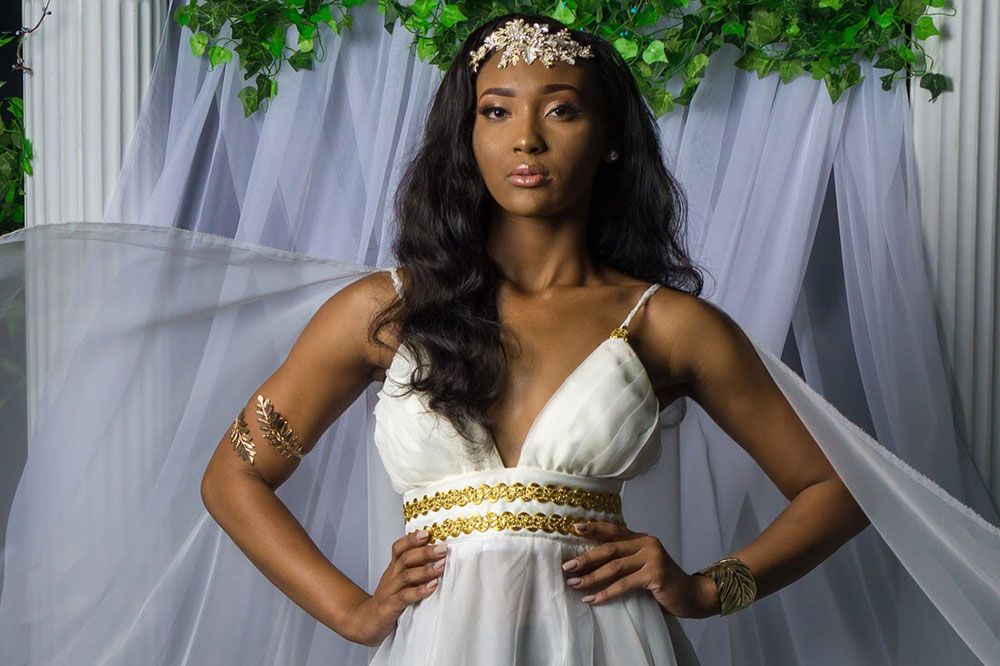 Miss Mustique Company Ltd. Sharikah Rodney Artemis- Goddess of the Hunt  Miss SVG 2019