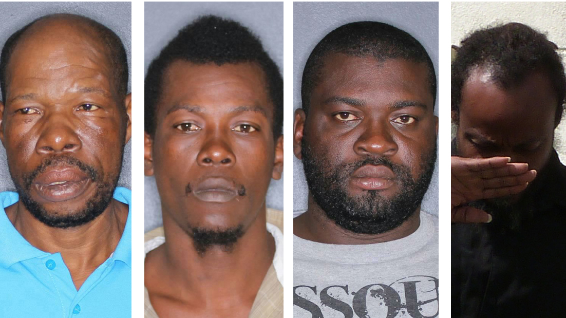 Four sentenced for terms between 17 and 11 years for trafficking marijuana