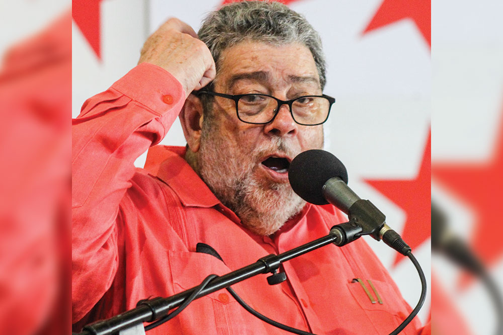 ULP is going to ‘wipe the opposition on floor’ in next general elections says Gonsalves