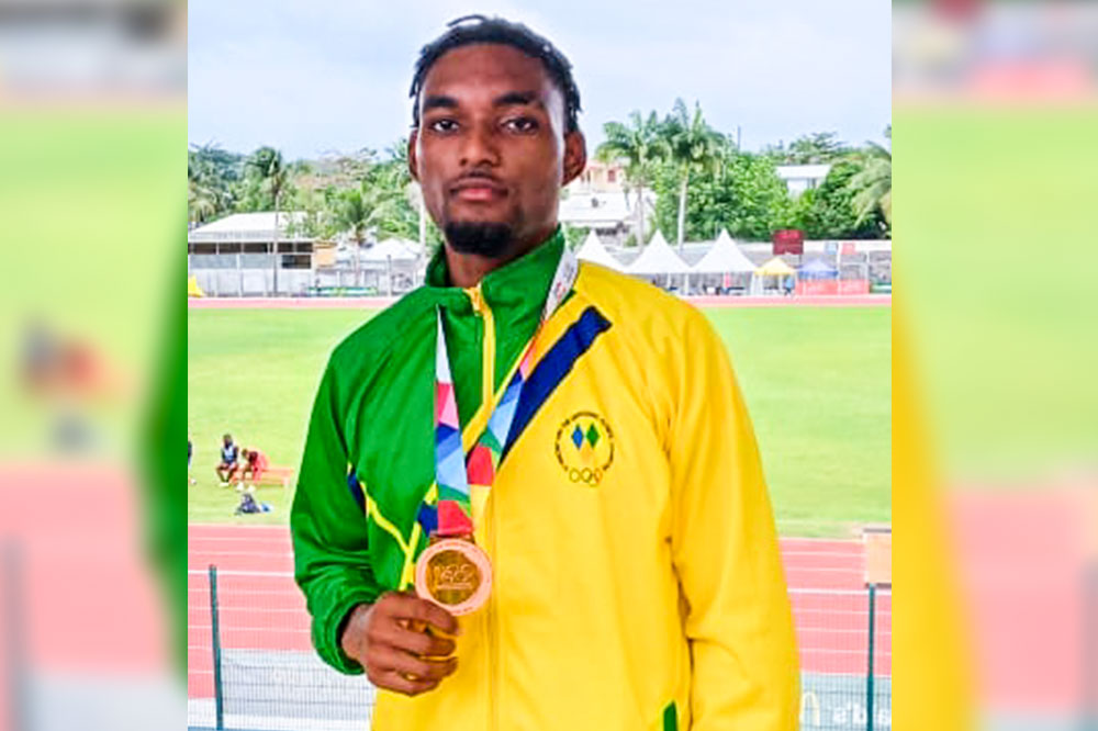 Roban pouches bronze medal at Caribbean Games
