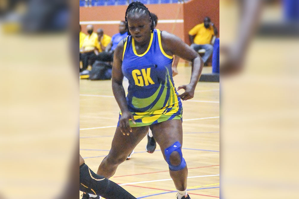 Vasha throws in netball bibs for the last time as player